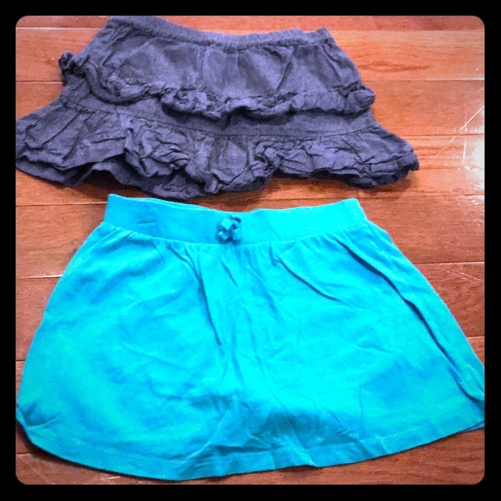 TWO Children’s Place kids small skirts